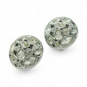 Swarovski Crystal Silver Earrings